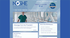 Desktop Screenshot of noshe.org